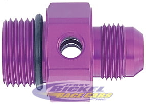 #10 to #10 O-Ring w/1/8 npt Port