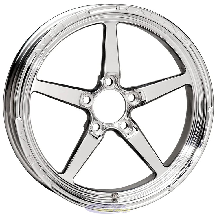 SALE AlumaStar (PAIR) 15" x 3.5", 5 Bolt Hub Mount, Front Wheels